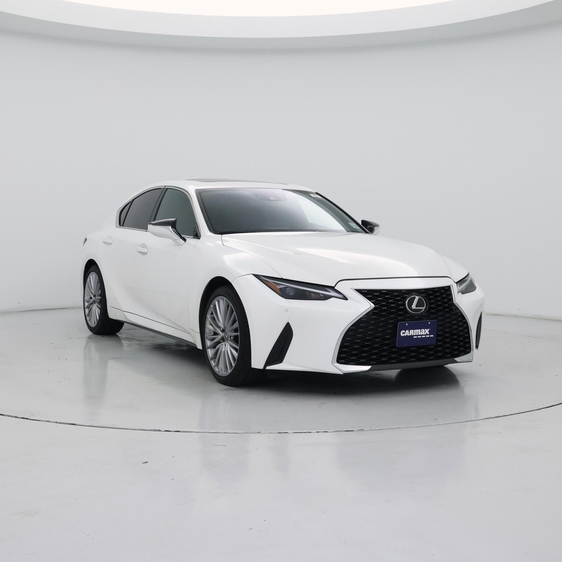 White 2023 Lexus IS Sedan All-Wheel Drive Automatic