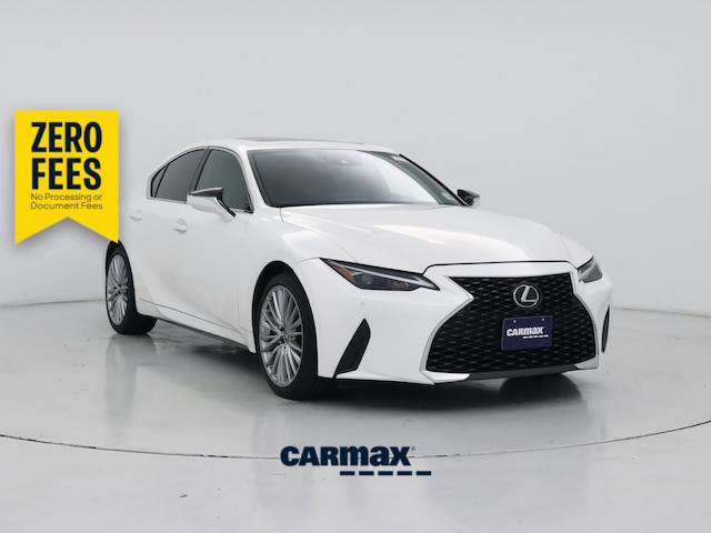 White 2023 Lexus IS Sedan All-Wheel Drive Automatic