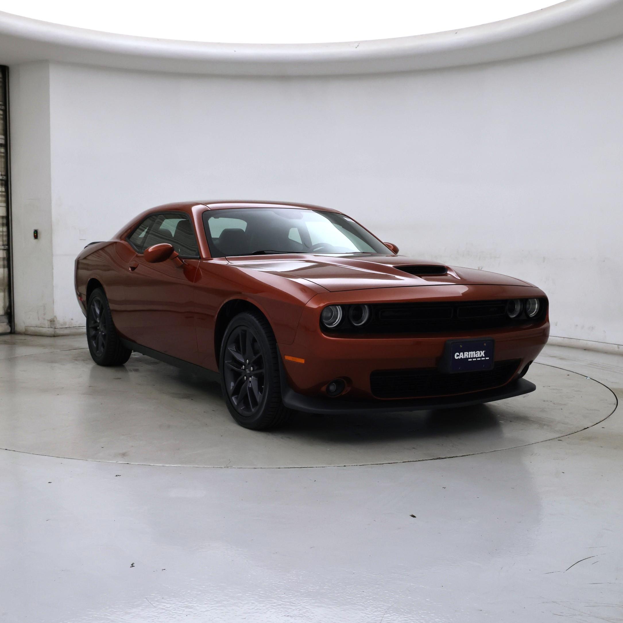 Orange 2021 Dodge Challenger Coupe All-Wheel Drive Automatic