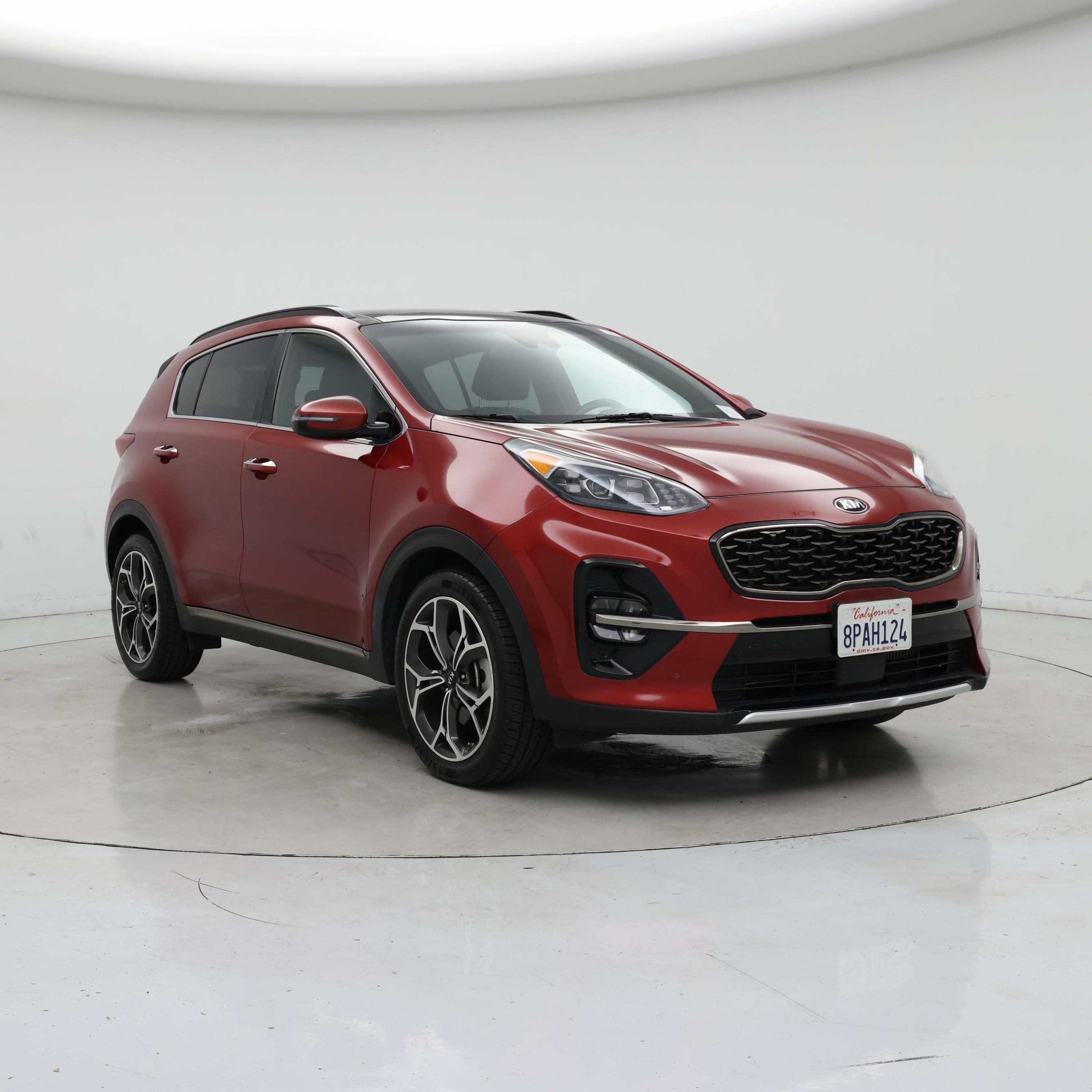 Red 2020 Kia Sportage SUV / Crossover Front-Wheel Drive Automatic