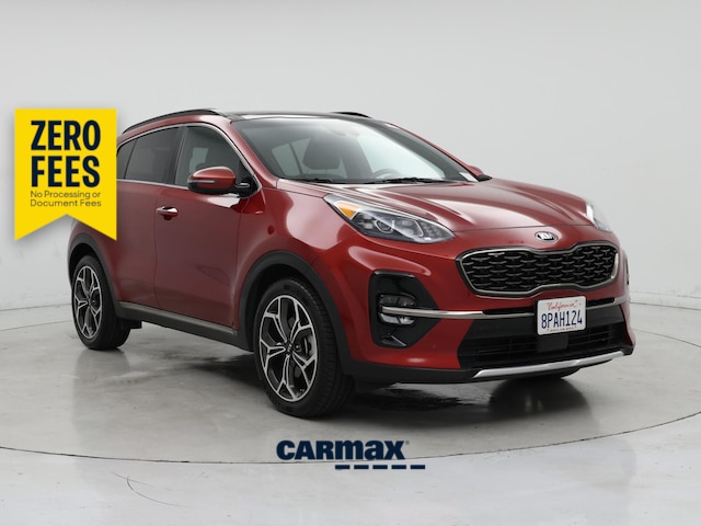 Red 2020 Kia Sportage SUV / Crossover Front-Wheel Drive Automatic