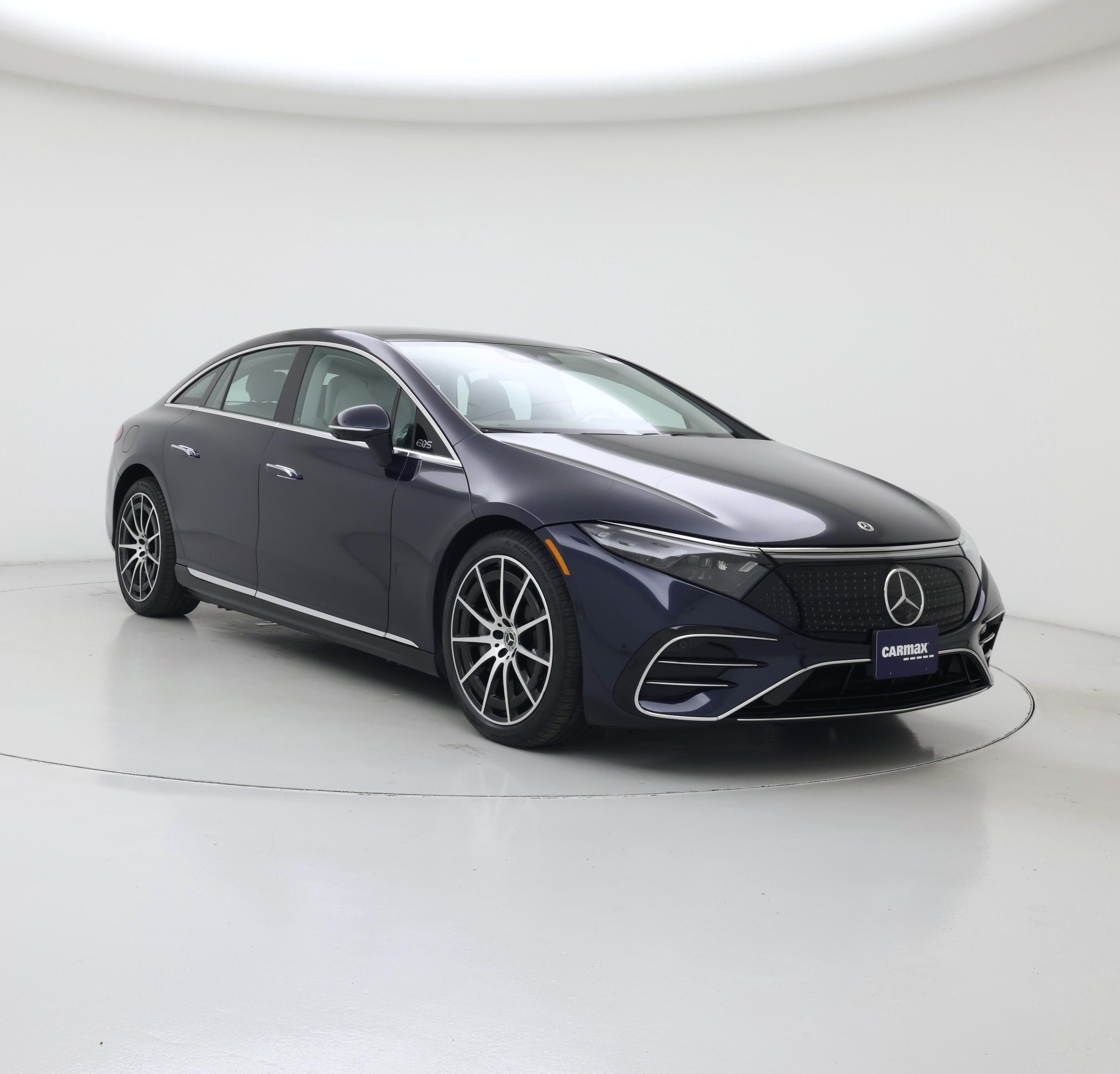 Blue 2023 Mercedes-Benz EQS Sedan All-Wheel Drive Automatic