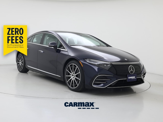 Blue 2023 Mercedes-Benz EQS Sedan All-Wheel Drive Automatic
