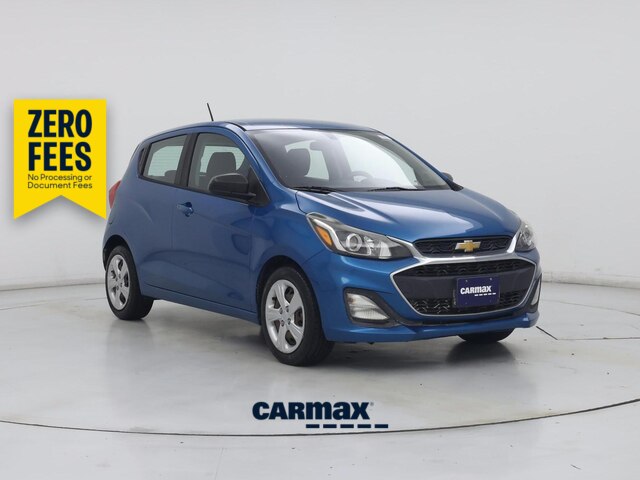 Blue 2020 Chevrolet Spark Hatchback Front-Wheel Drive Automatic
