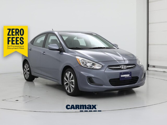 Silver 2017 Hyundai Accent Sedan Front-Wheel Drive Automatic