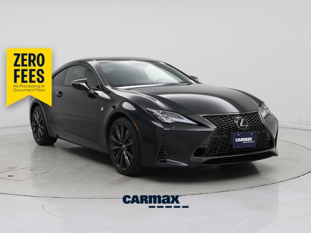 Black 2024 Lexus RC Coupe Rear-Wheel Drive Automatic