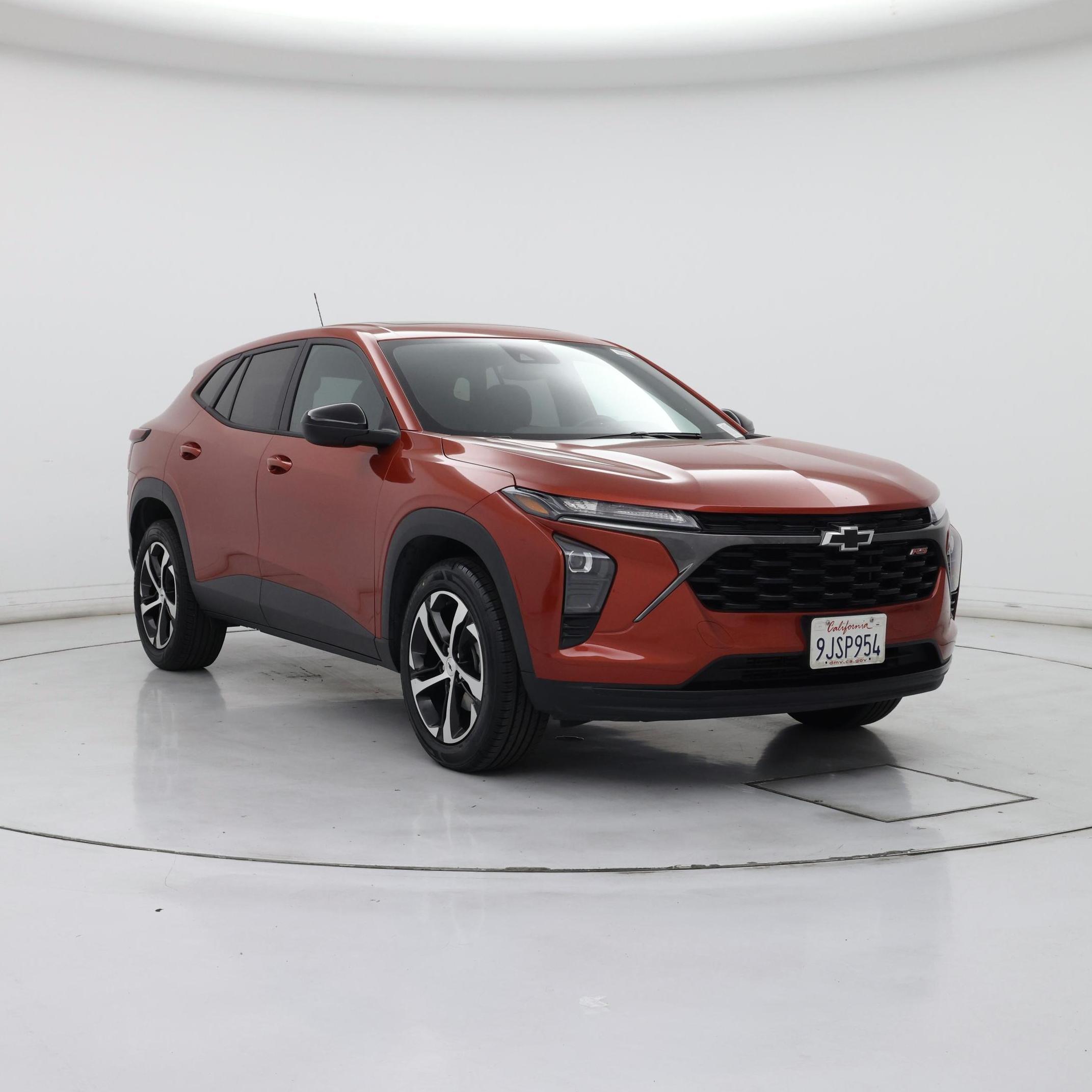Orange 2024 Chevrolet Trax SUV / Crossover Front-Wheel Drive Automatic