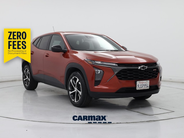 Orange 2024 Chevrolet Trax SUV / Crossover Front-Wheel Drive Automatic