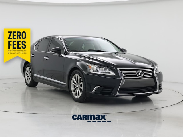 Black 2015 Lexus LS Sedan Rear-Wheel Drive Automatic