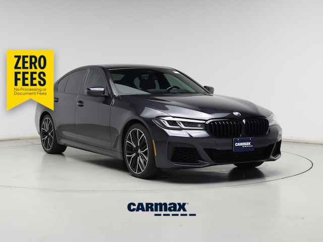Gray 2022 BMW 5 Series Sedan All-Wheel Drive Automatic
