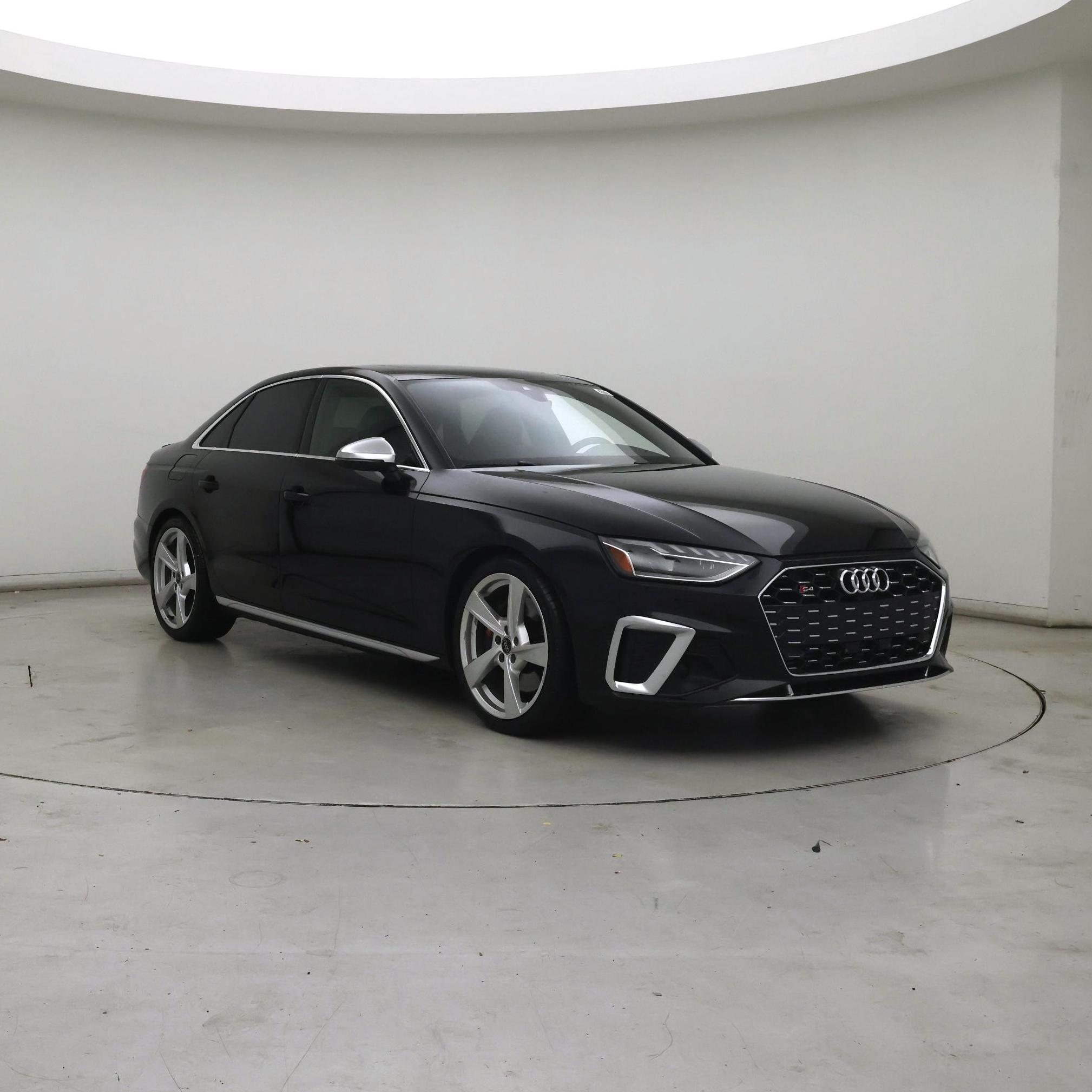 Black 2022 Audi S4 Sedan All-Wheel Drive Automatic