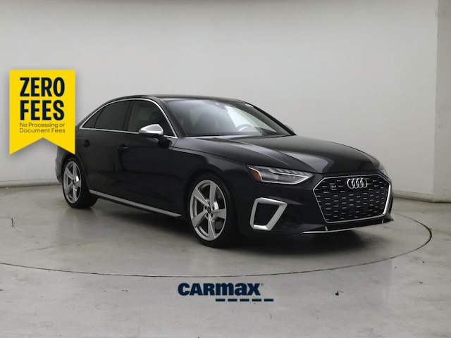 Black 2022 Audi S4 Sedan All-Wheel Drive Automatic