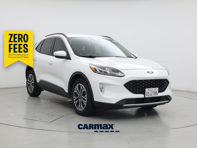 White 2020 Ford Escape SUV / Crossover Front-Wheel Drive Automatic