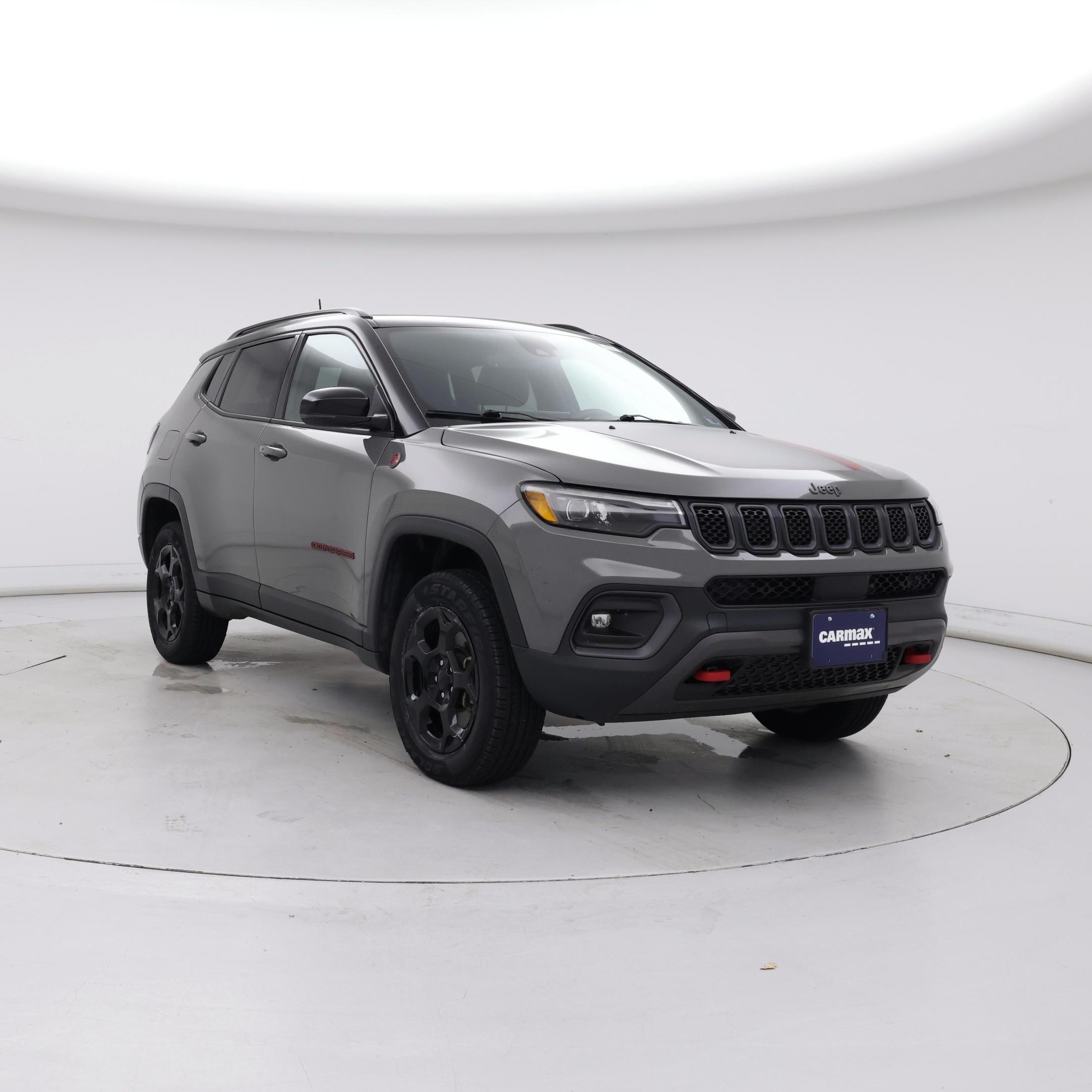 Gray 2023 Jeep Compass SUV / Crossover Four-Wheel Drive Automatic