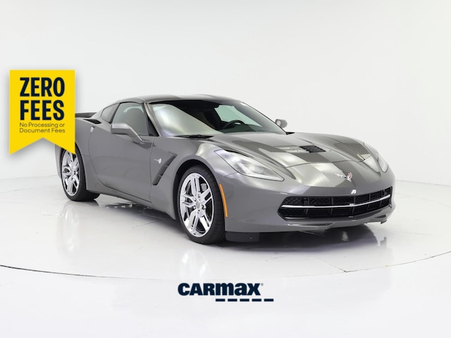 Gray 2016 Chevrolet Corvette Coupe Rear-Wheel Drive Automatic