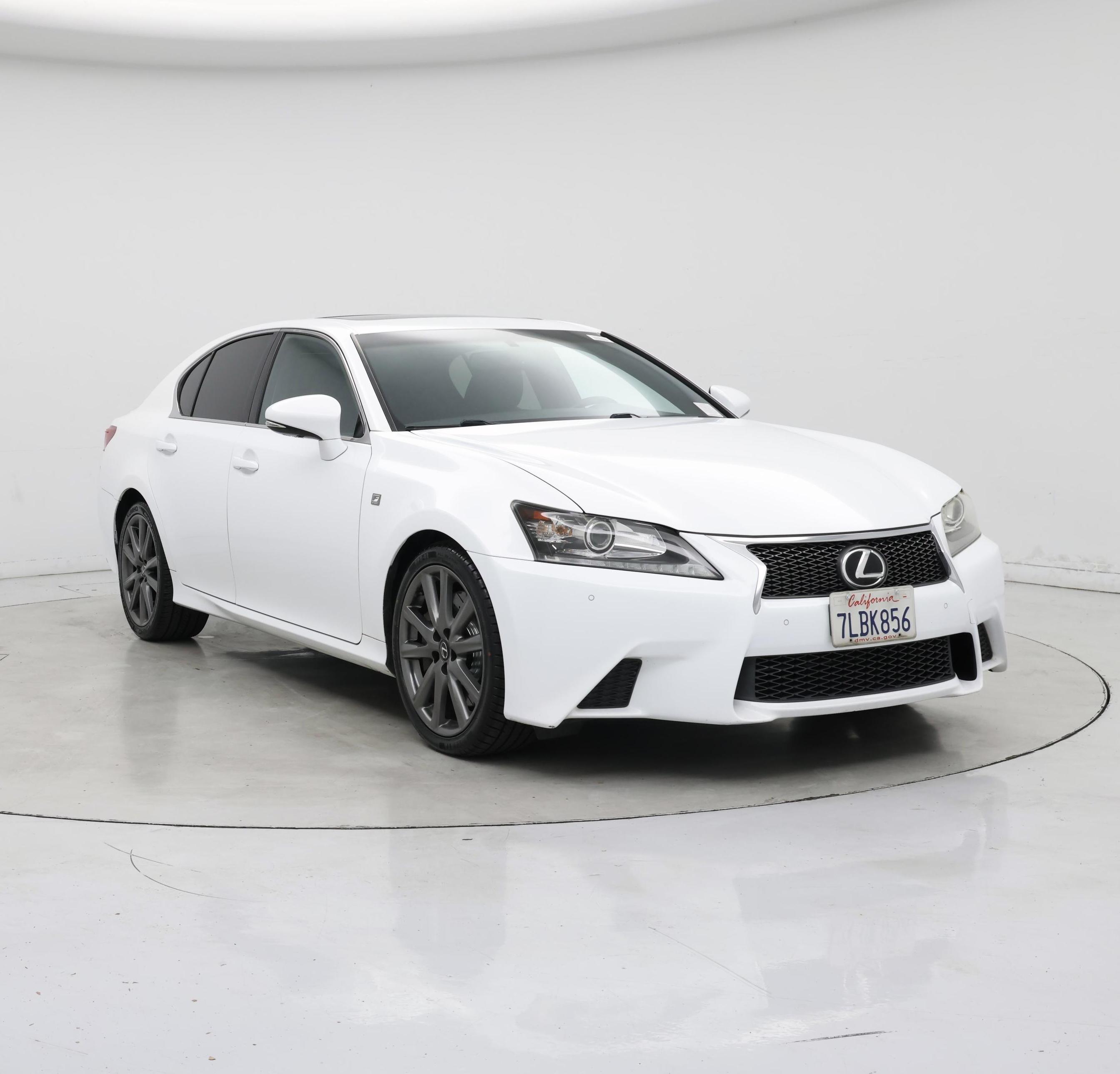 White 2015 Lexus GS Sedan Rear-Wheel Drive Automatic