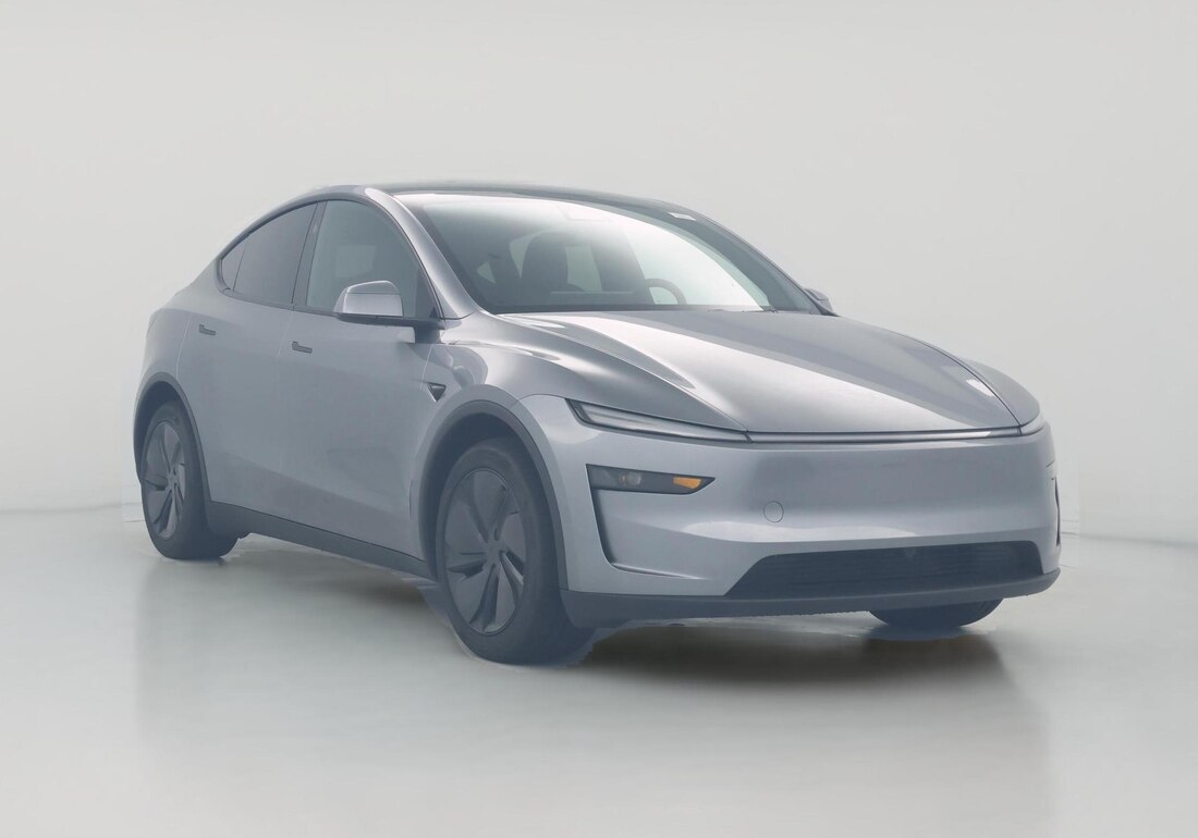 2026 Tesla Model Y Premium Rear-Wheel Drive in Silver — CarMax photo