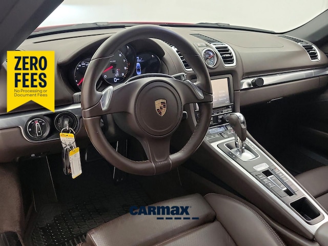 Red 2016 Porsche Boxster Convertible Rear-Wheel Drive Automatic