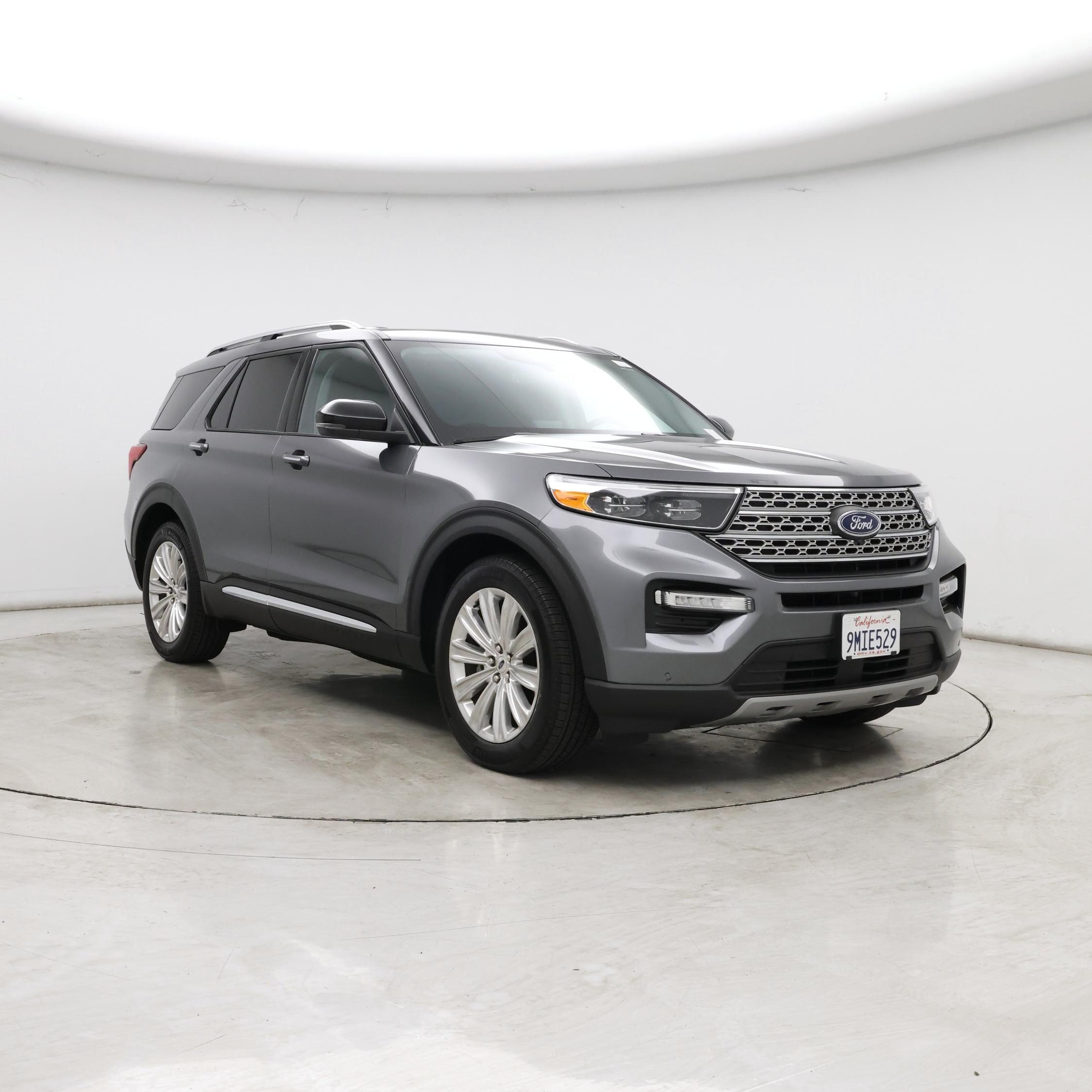 Gray 2023 Ford Explorer SUV / Crossover Rear-Wheel Drive Automatic