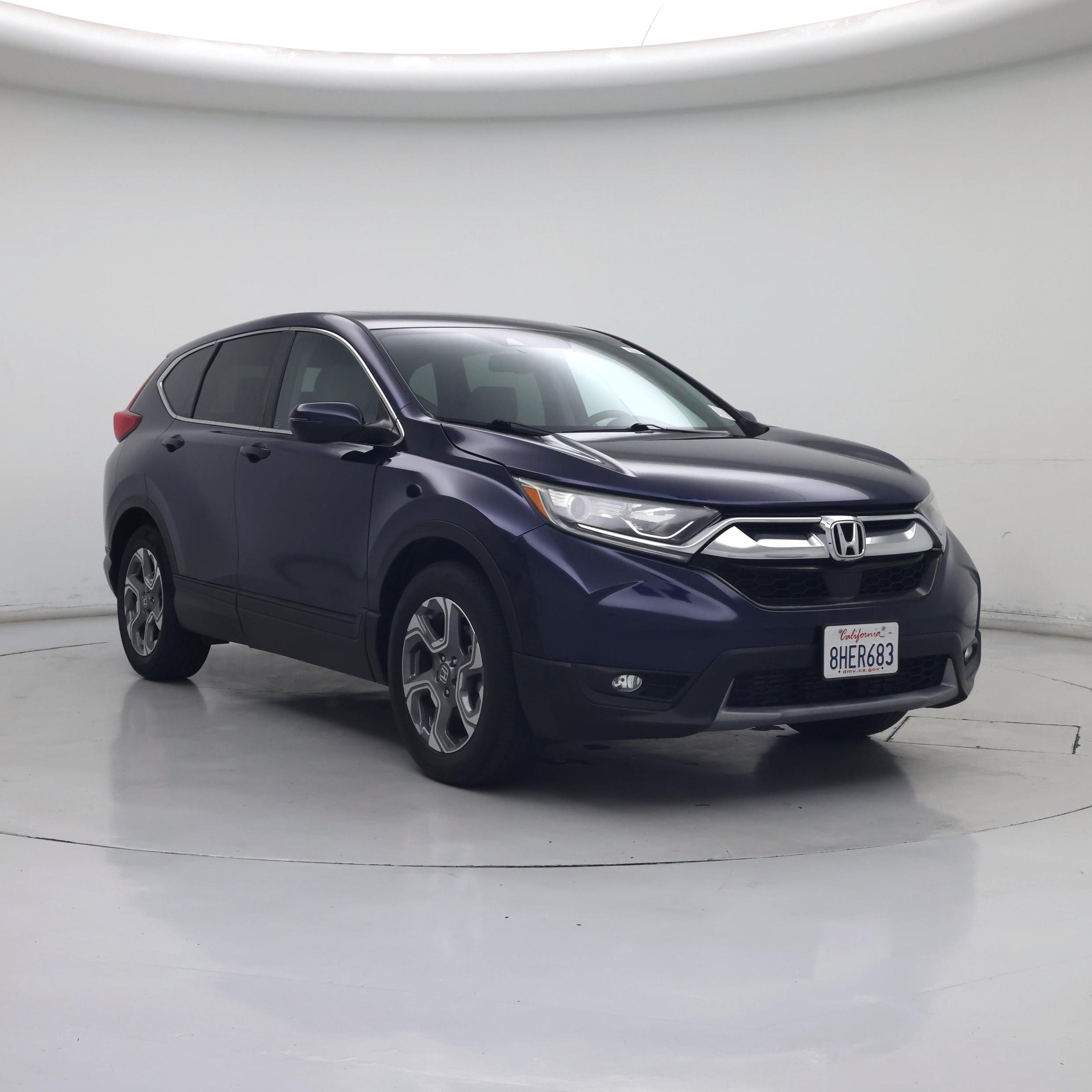 Blue 2017 Honda CR-V SUV / Crossover Front-Wheel Drive Automatic