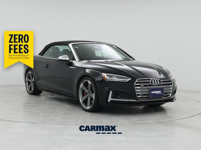 Black 2019 Audi S5 Convertible All-Wheel Drive Automatic