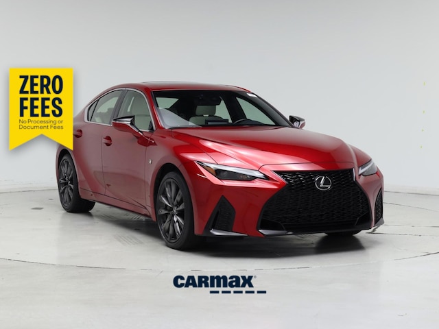 Red 2024 Lexus IS Sedan All-Wheel Drive Automatic