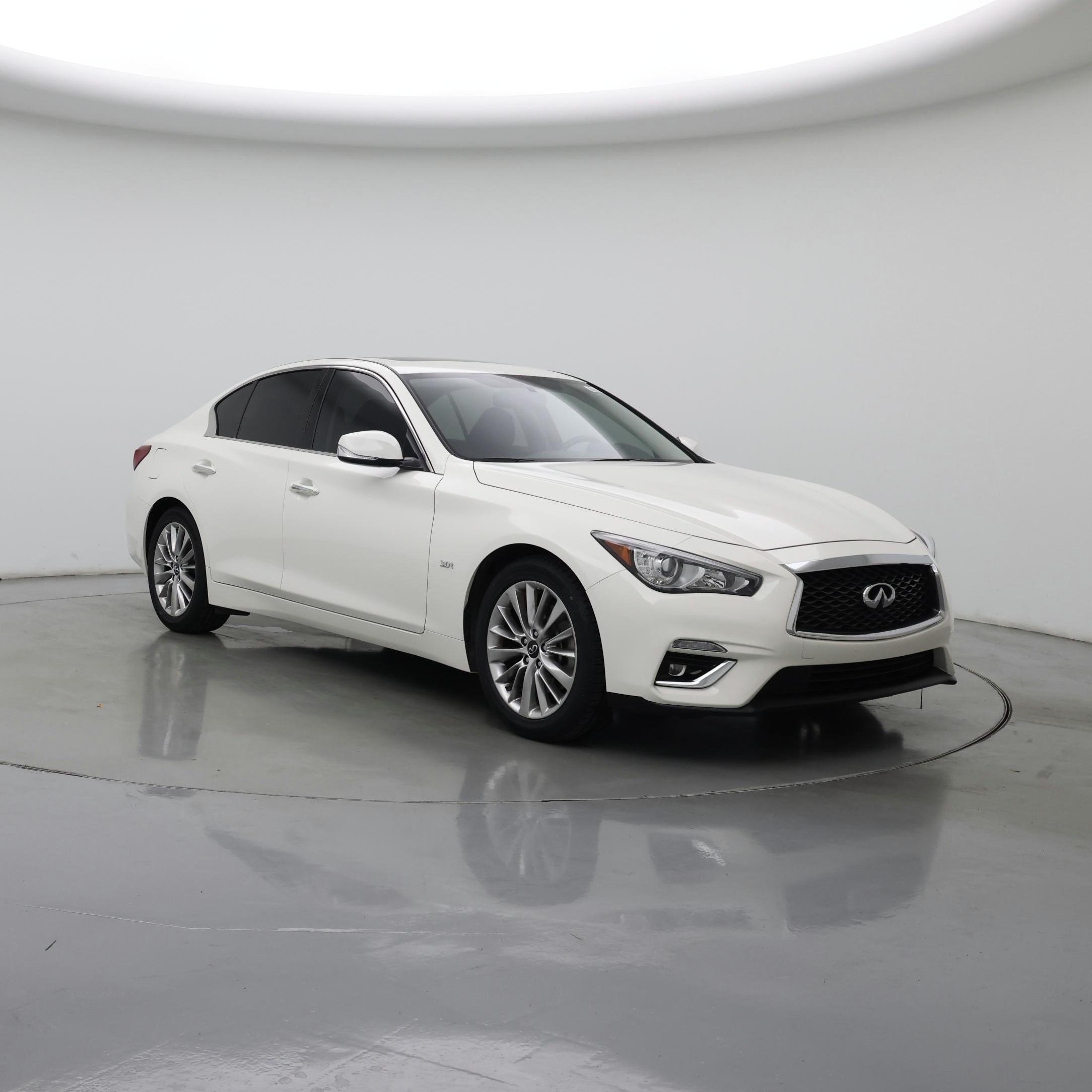 White 2020 INFINITI Q50 Sedan All-Wheel Drive Automatic