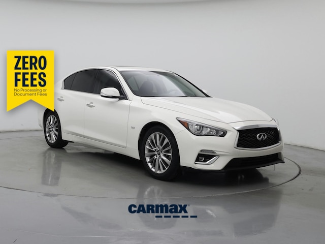 White 2020 INFINITI Q50 Sedan All-Wheel Drive Automatic
