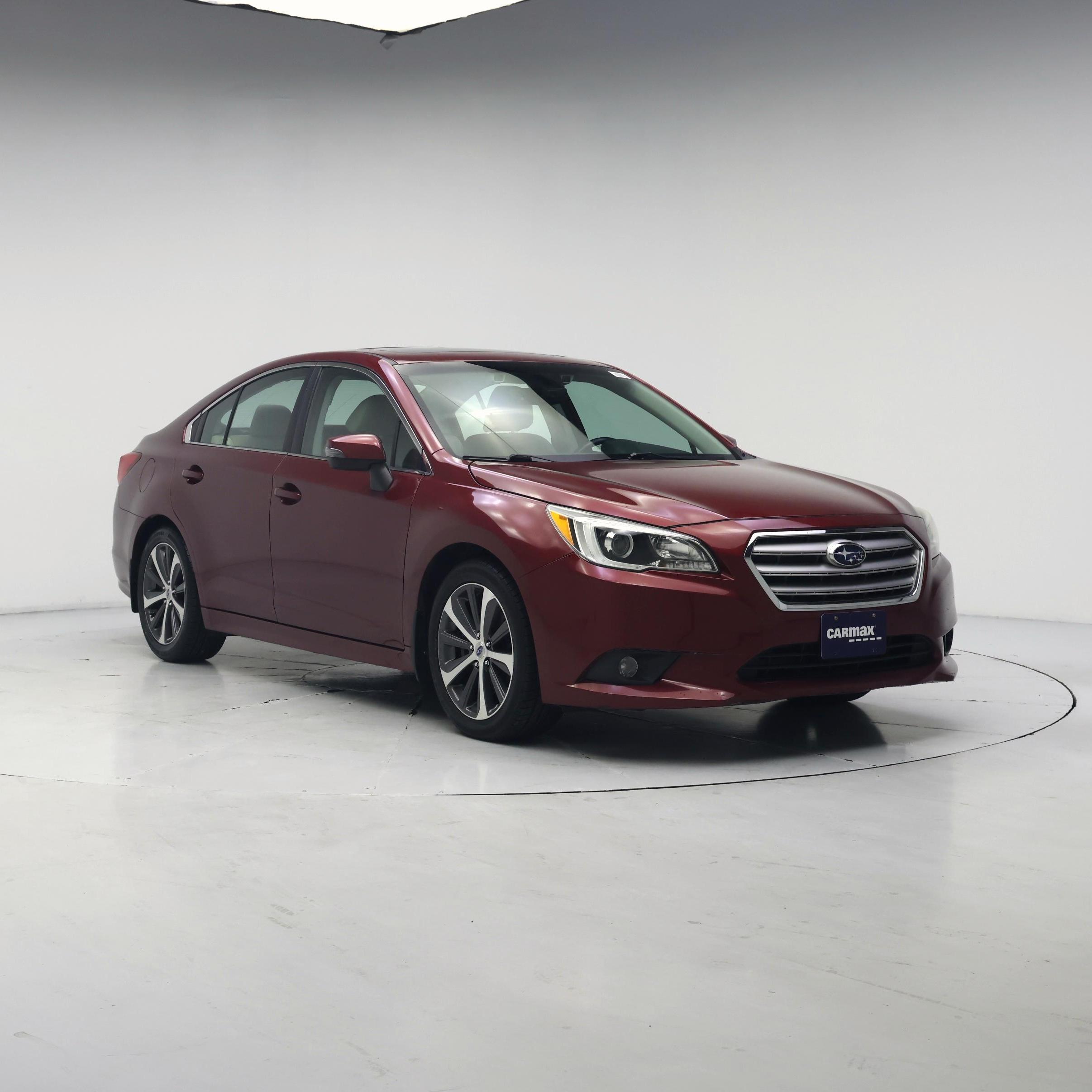 Red 2017 Subaru Legacy Sedan All-Wheel Drive Automatic