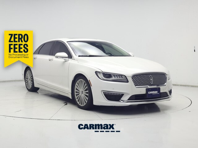 White 2017 Lincoln MKZ Sedan Front-Wheel Drive Automatic