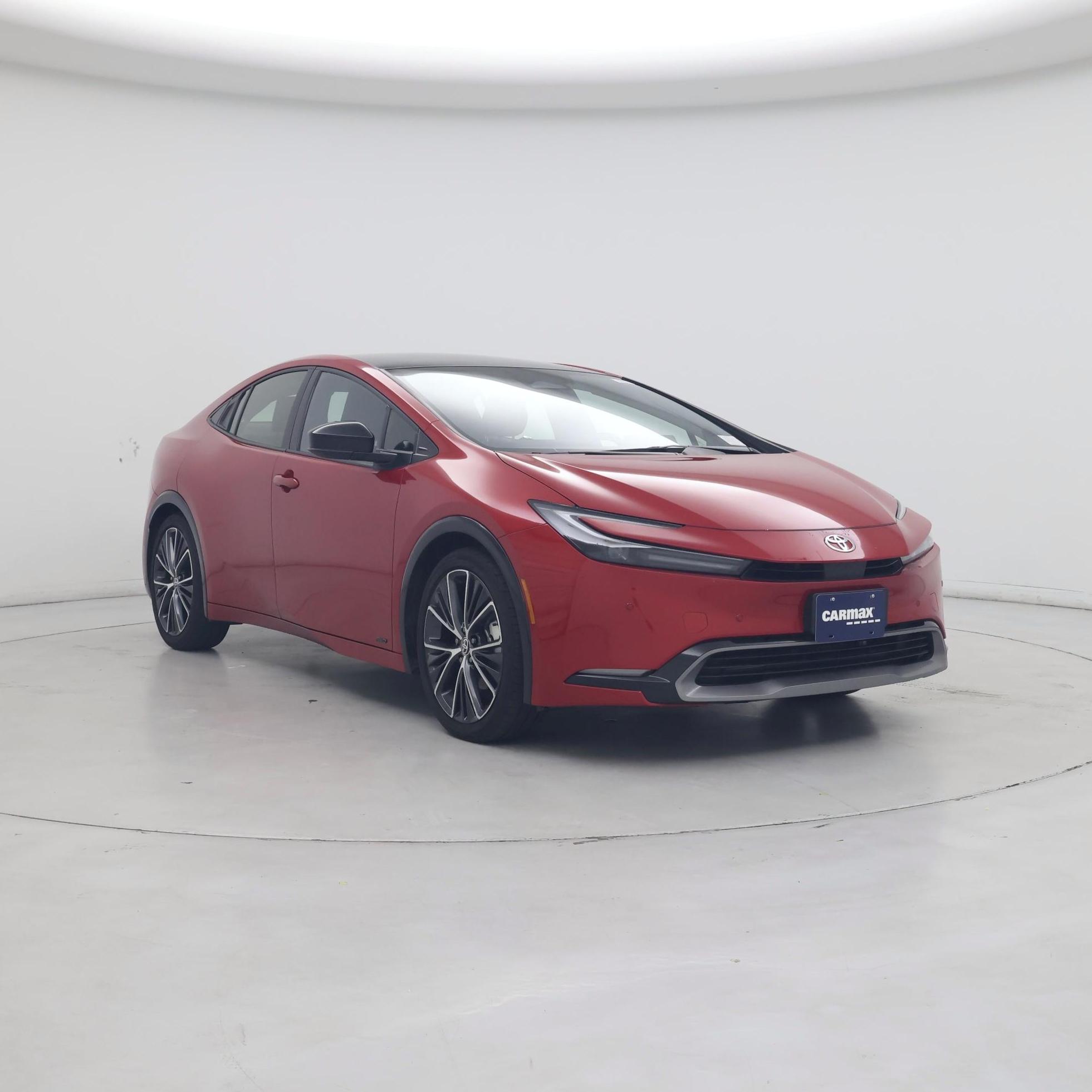 Red 2024 Toyota Prius Hatchback All-Wheel Drive Automatic