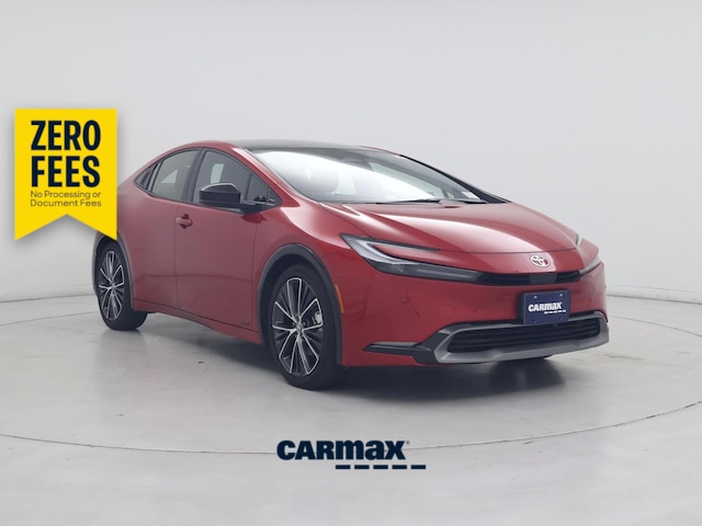 Red 2024 Toyota Prius Hatchback All-Wheel Drive Automatic