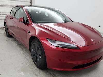 2024 Tesla Model 3 Long Range RWD Red