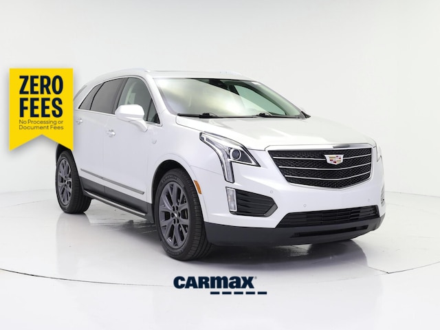 Silver 2018 Cadillac XT5 SUV / Crossover Front-Wheel Drive Automatic