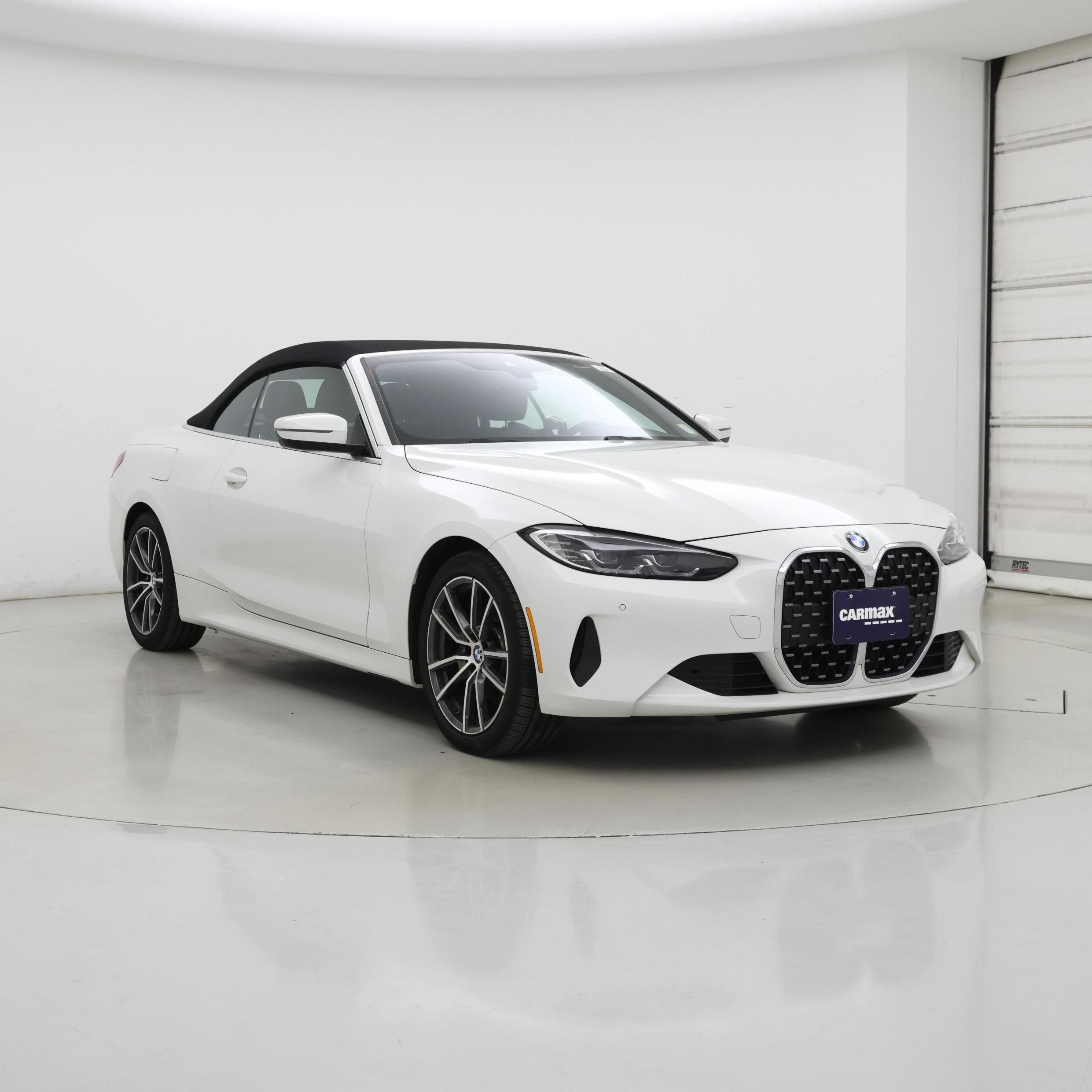 White 2022 BMW 4 Series Convertible All-Wheel Drive Automatic
