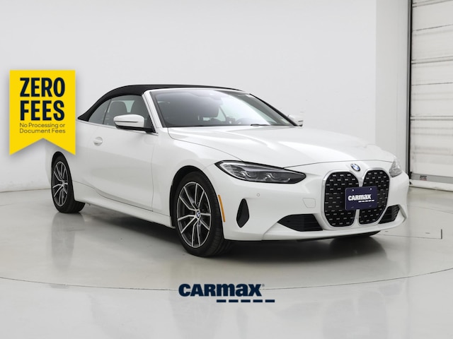White 2022 BMW 4 Series Convertible All-Wheel Drive Automatic