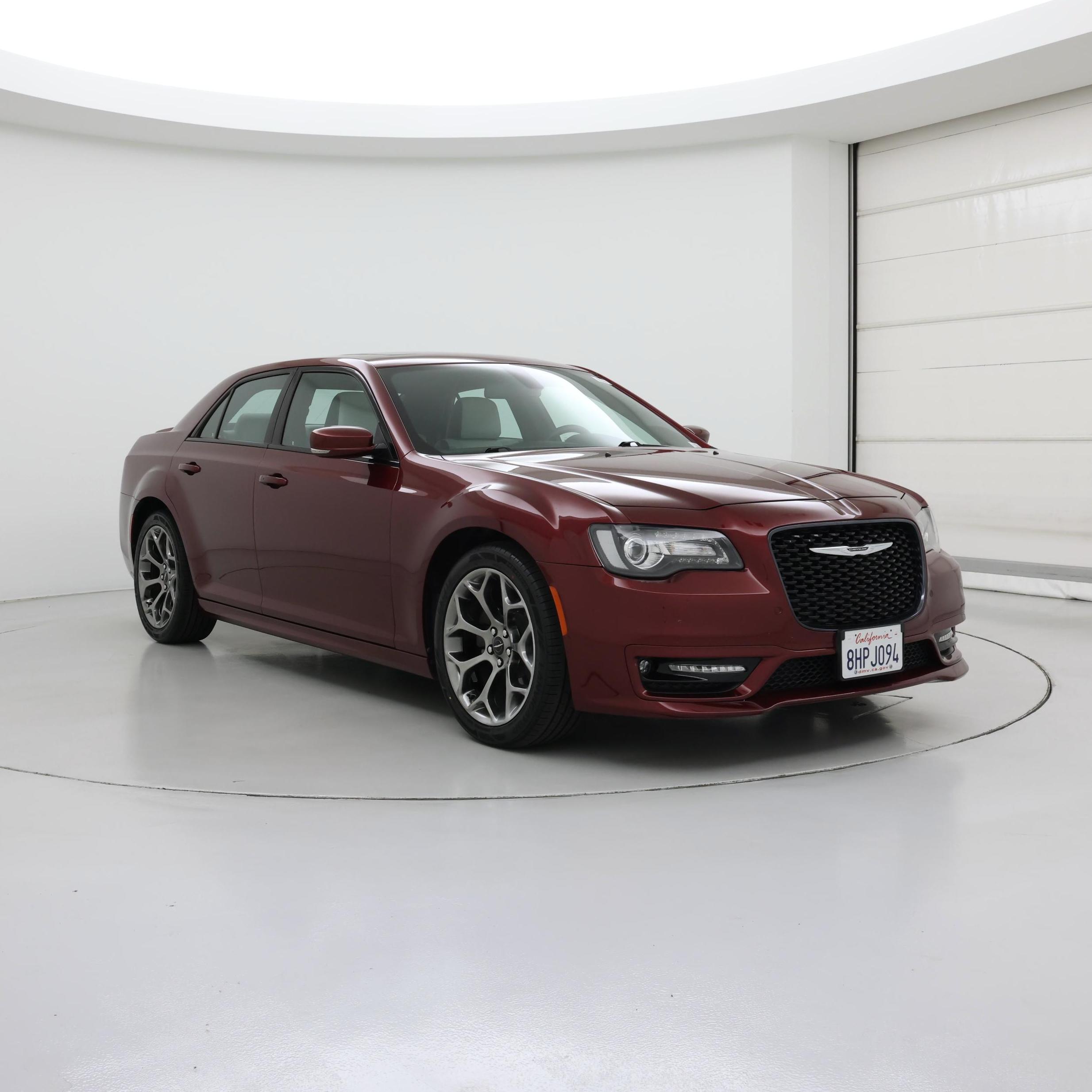 Red (Burgundy) 2018 Chrysler 300 Sedan Rear-Wheel Drive Automatic