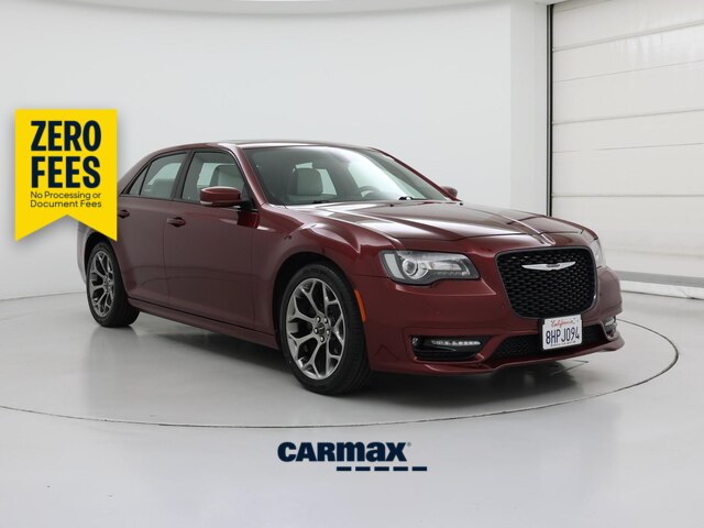 Red (Burgundy) 2018 Chrysler 300 Sedan Rear-Wheel Drive Automatic