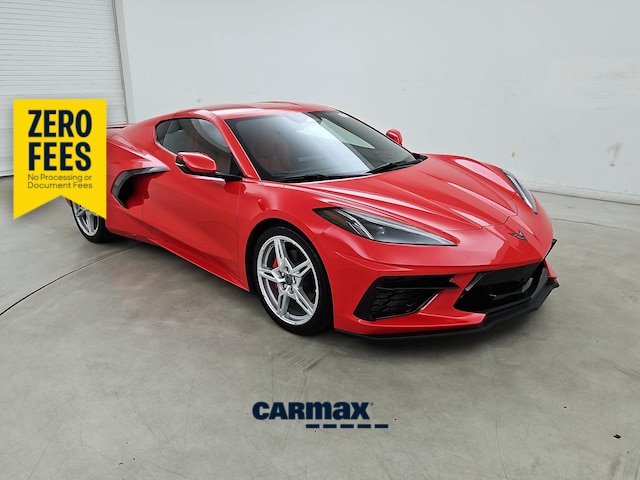 Red 2024 Chevrolet Corvette Coupe Rear-Wheel Drive Automatic