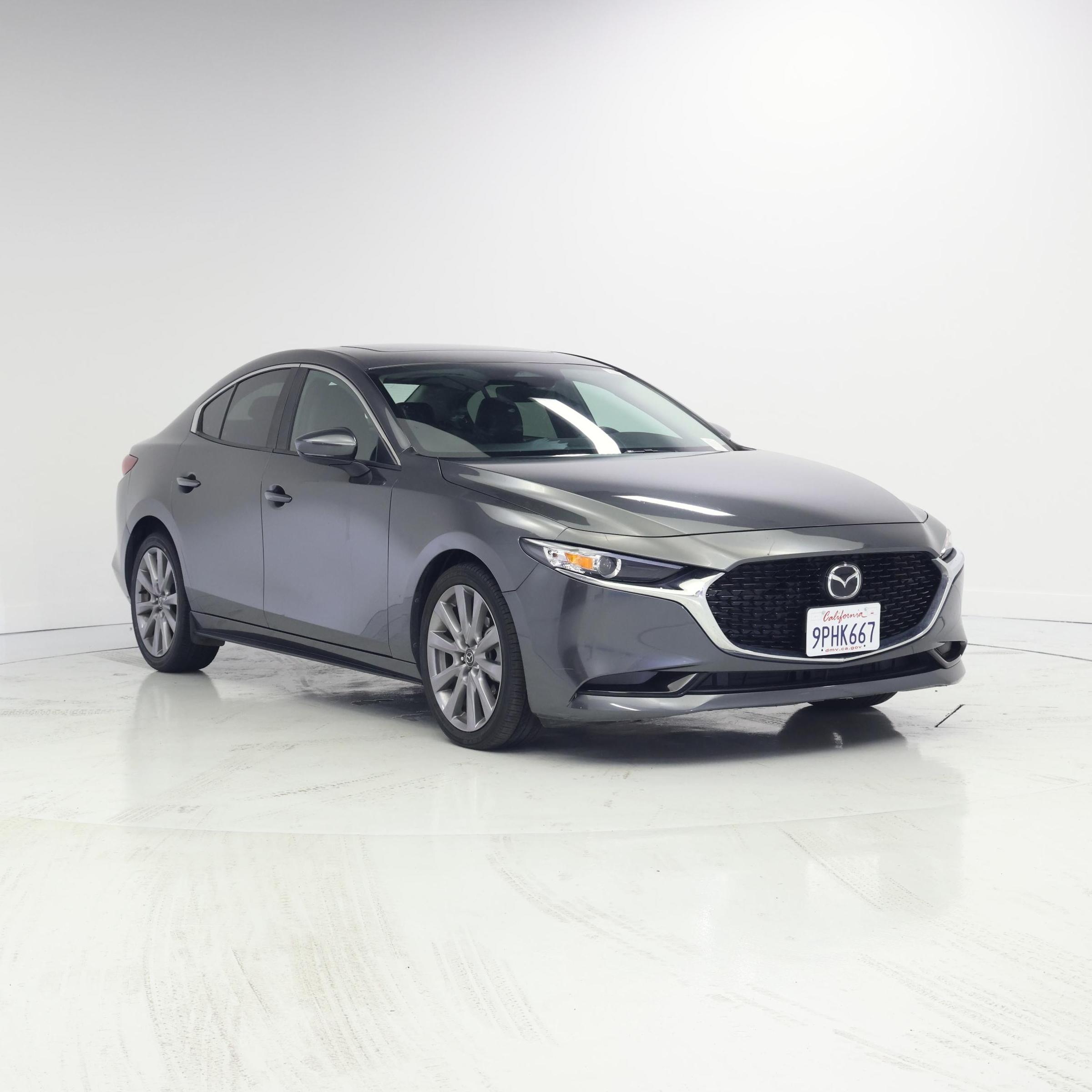 Gray 2024 Mazda MAZDA3 Sedan Front-Wheel Drive Automatic