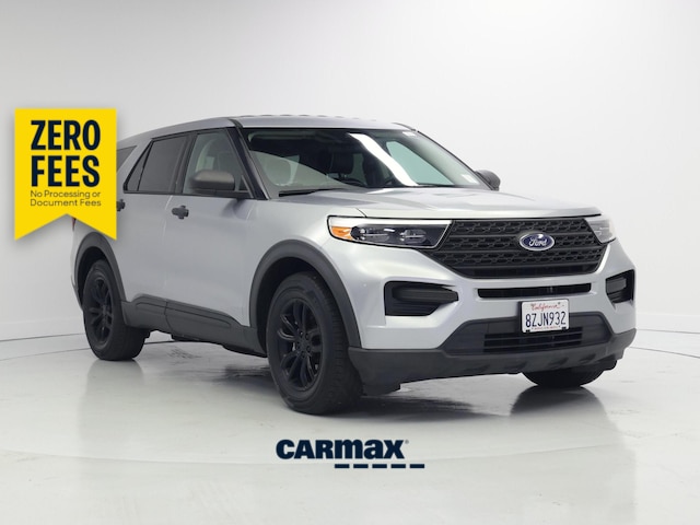 Gray 2021 Ford Explorer SUV / Crossover Rear-Wheel Drive Automatic