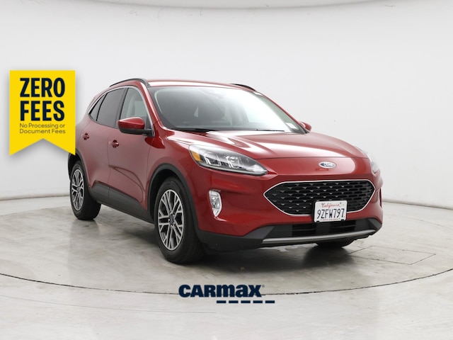 Red 2020 Ford Escape SUV / Crossover Front-Wheel Drive Automatic