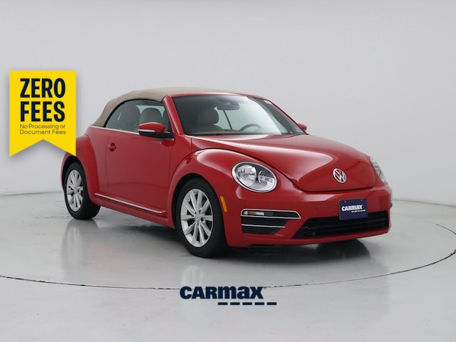 Red 2018 Volkswagen Beetle Convertible Front-Wheel Drive Automatic