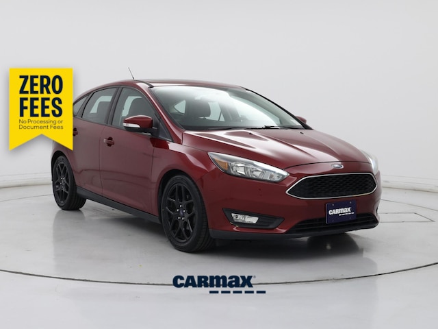 Red 2016 Ford Focus Hatchback Front-Wheel Drive Automatic