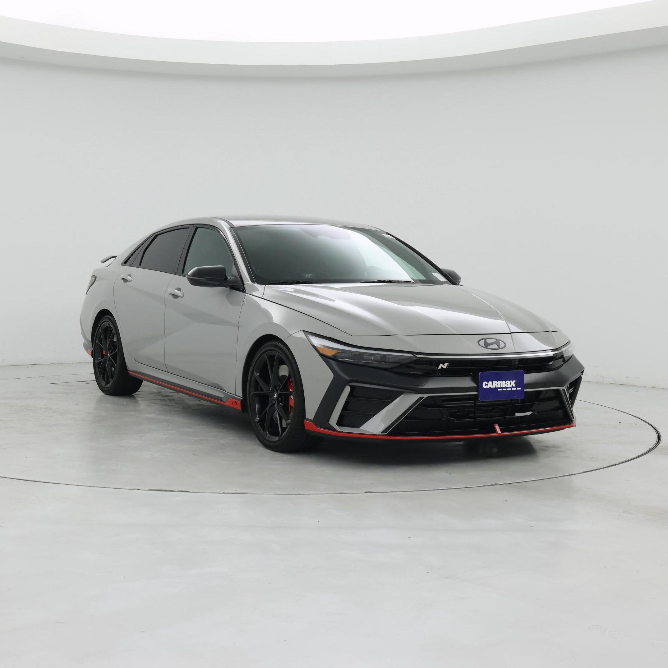 Gray 2025 Hyundai Elantra N Sedan Front-Wheel Drive Manual