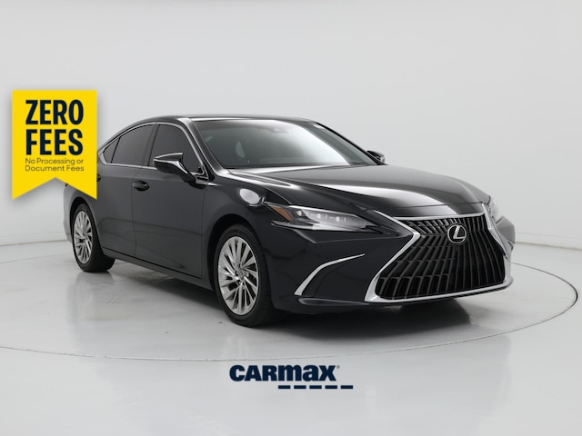 Black 2022 Lexus ES Sedan Front-Wheel Drive Automatic