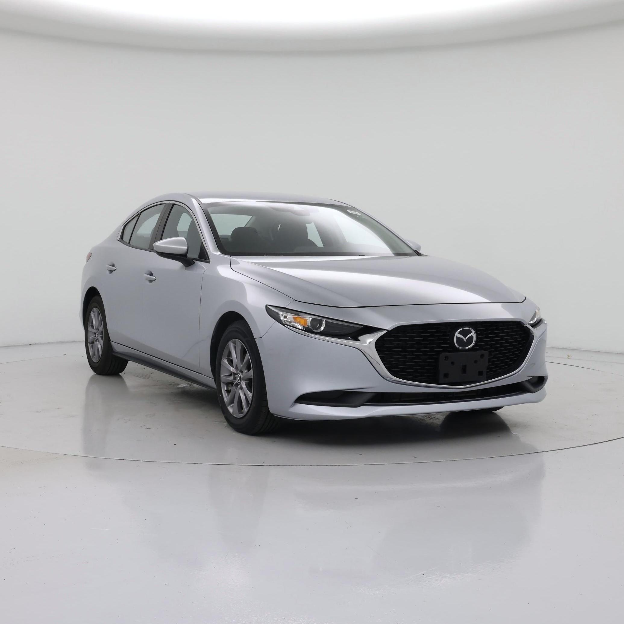 Silver 2021 Mazda MAZDA3 Sedan Front-Wheel Drive Automatic