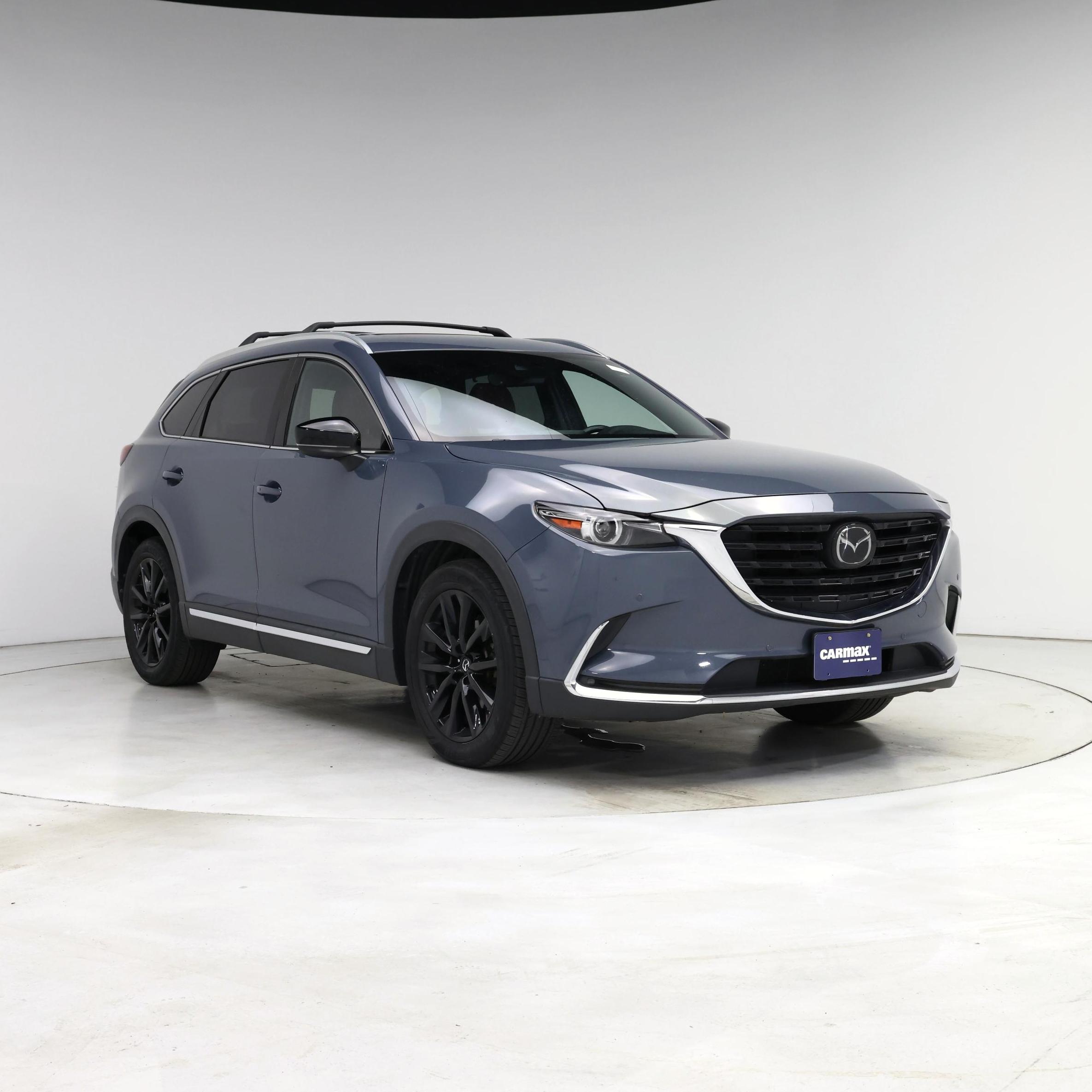 Blue 2021 Mazda CX-9 SUV / Crossover All-Wheel Drive Automatic