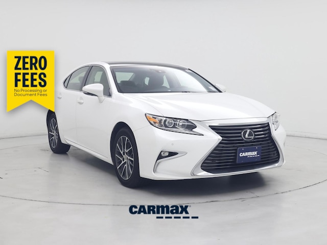 White 2016 Lexus ES Sedan Front-Wheel Drive Automatic