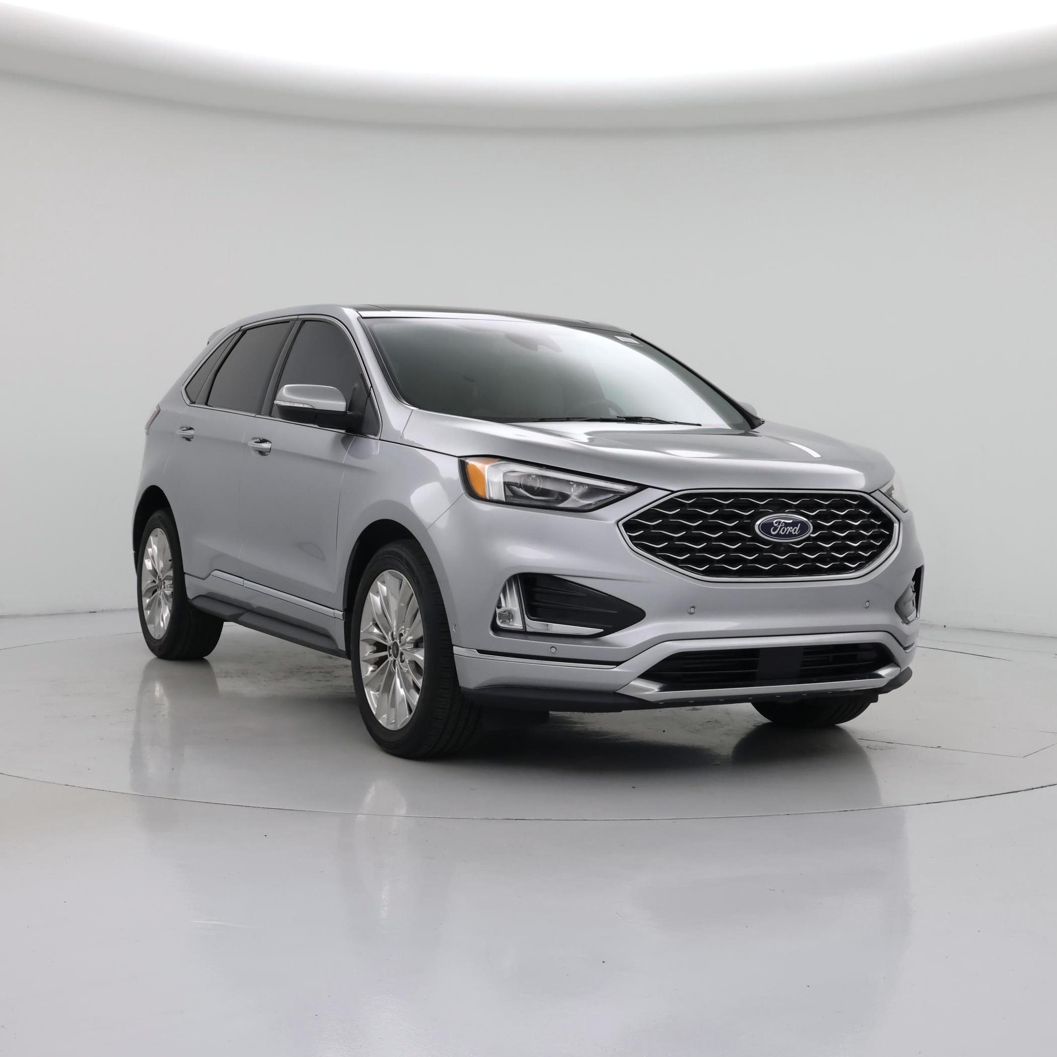 Silver 2024 Ford Edge SUV / Crossover All-Wheel Drive Automatic